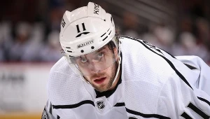 Anże Kopitar ustalił wynik meczu Blackhawks - Kings (1-3)