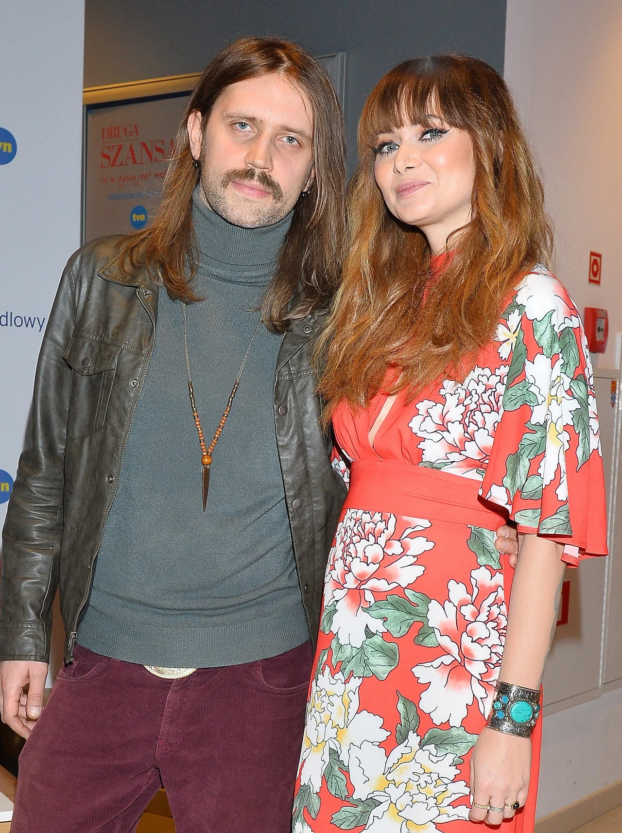 Ania Rusowicz z mężem