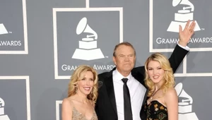 Glen Campbell wraz z żoną Kim i córką Ashley 