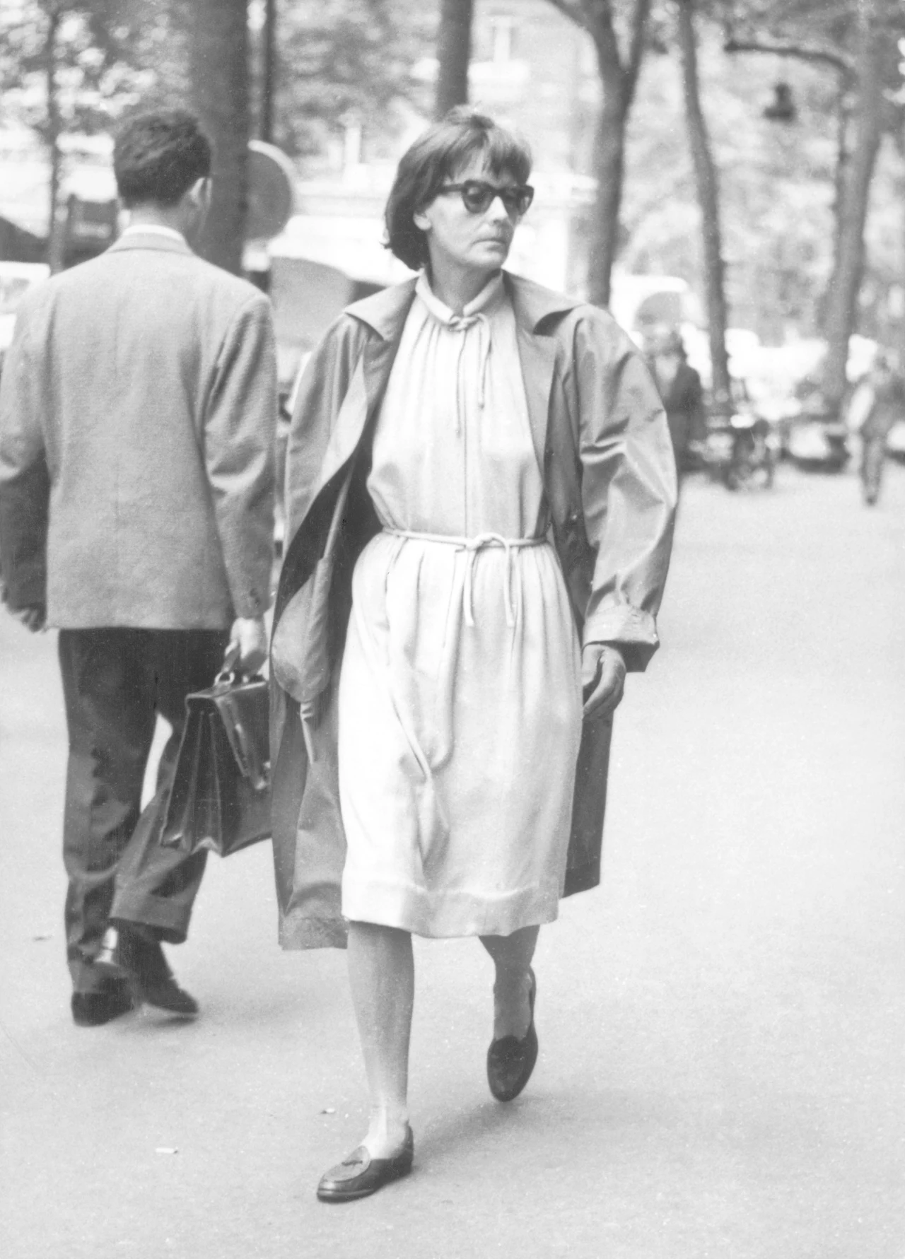 Greta Garbo w Paryżu w 1958 roku Greta Garbo w Paryżu w 1958 roku