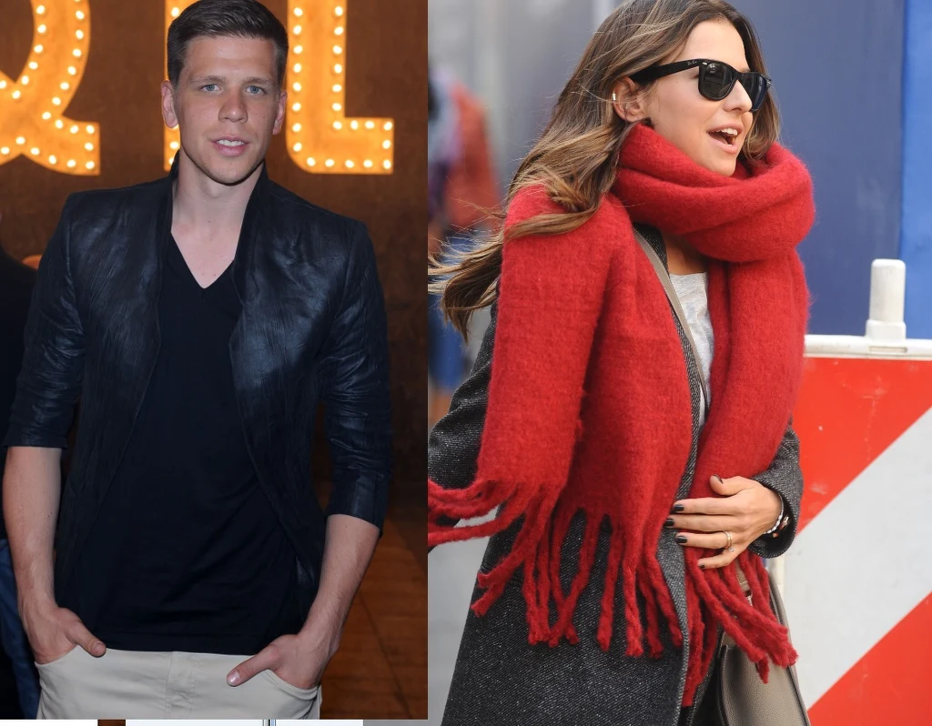 Wojtek Szczęsny i Anna Lewandowska