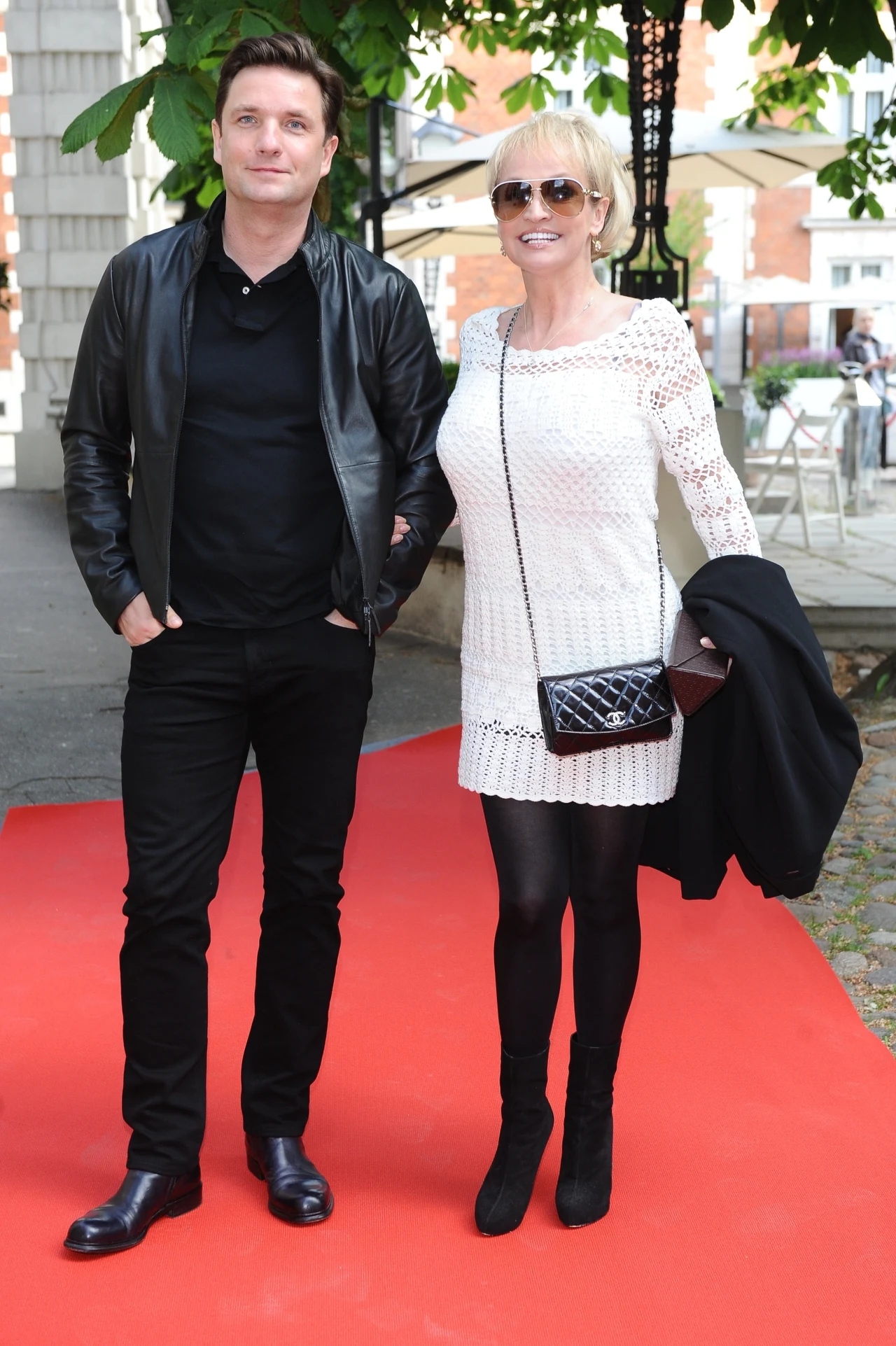 Adrianna Biedrzyńska i jej partner Sebastian Adrianna Biedrzyńska i jej partner Sebastian