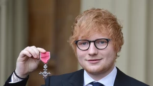 Ed Sheeran prezentuje swój order