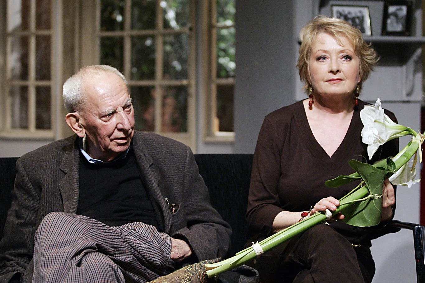 Gustaw Holoubek i Magdalena Zawadzka, 2007 rok