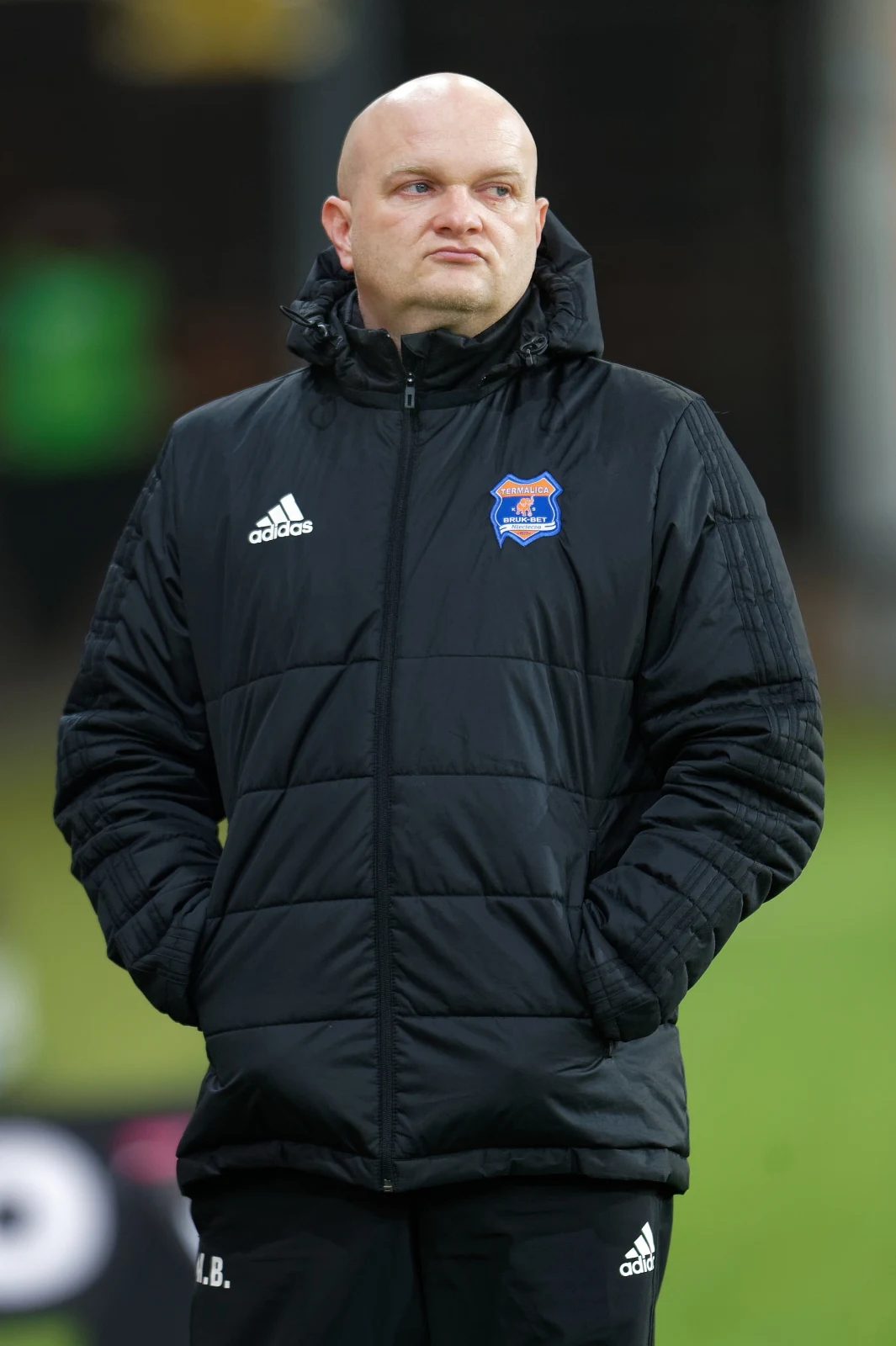 Trener Bruk-Betu Termaliki Maciej Bartoszek
