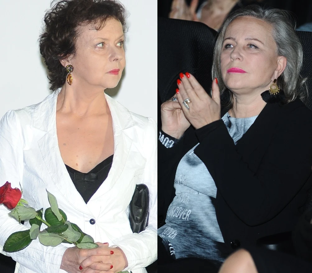 Joanna Szczepkowska i Krystyna Janda
