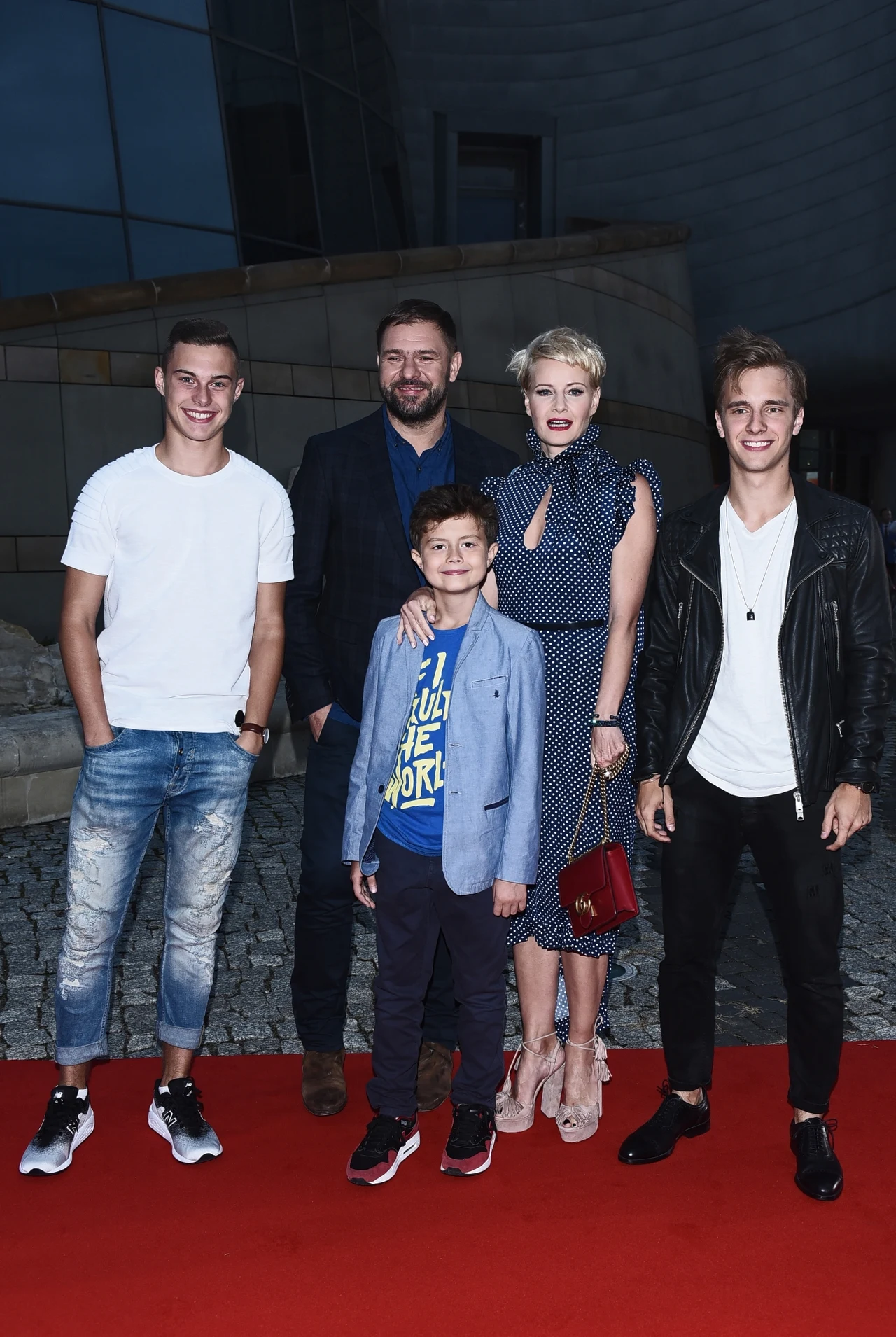 Karolak i Kożuchowska z serialowymi dziećmi