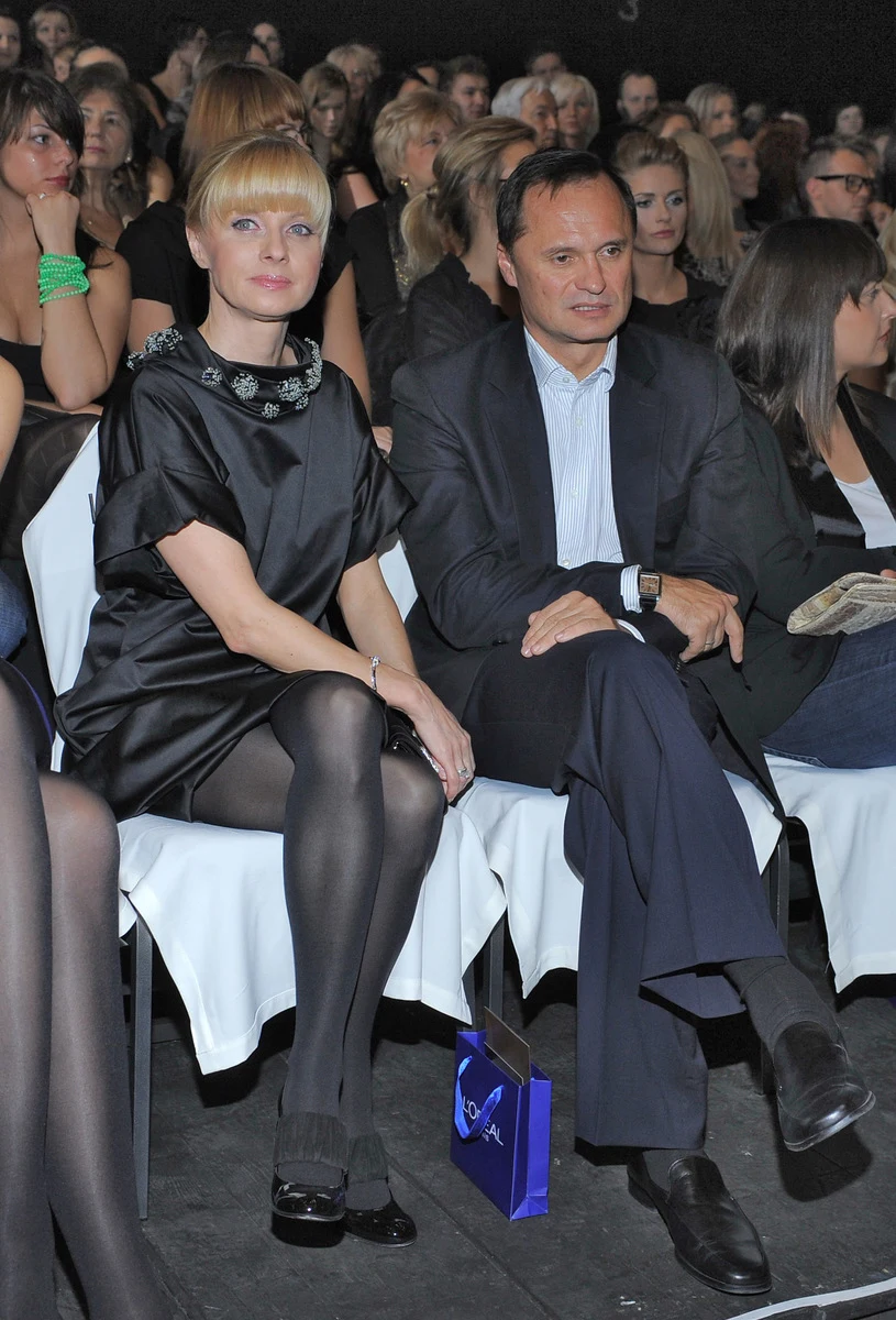 Jolanta Pieńkowska z mężem (2009 r.) Jolanta Pieńkowska z mężem (2009 r.)