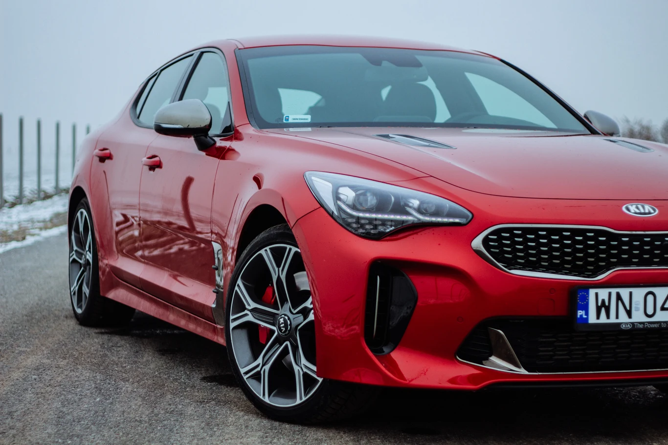 Kia Stinger GT na zdjęciach