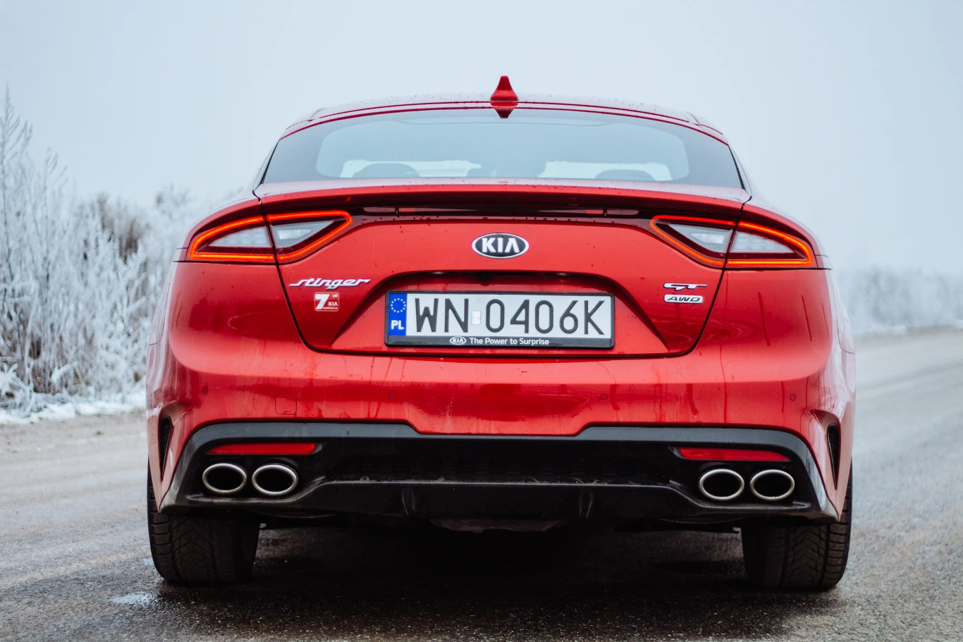 Kia Stinger GT na zdjęciach