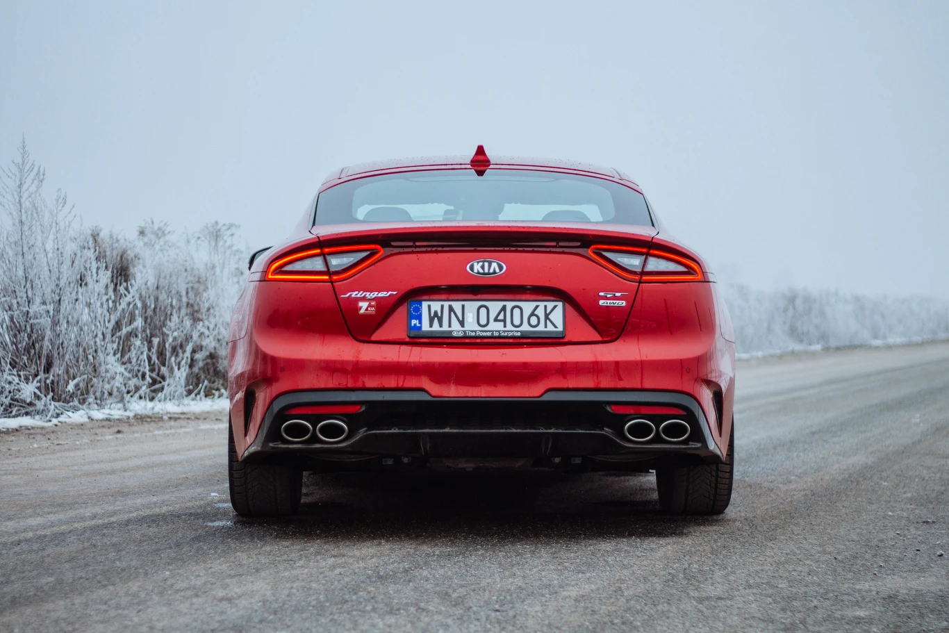 Kia Stinger GT na zdjęciach