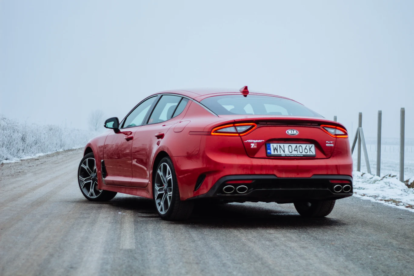 Kia Stinger GT na zdjęciach