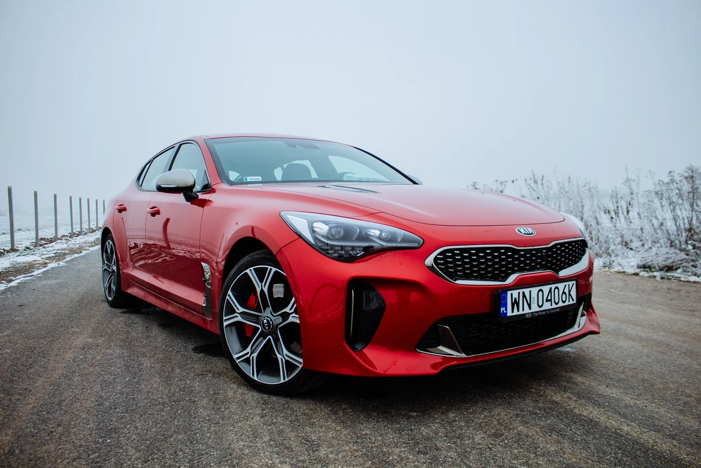 Kia Stinger GT na zdjęciach