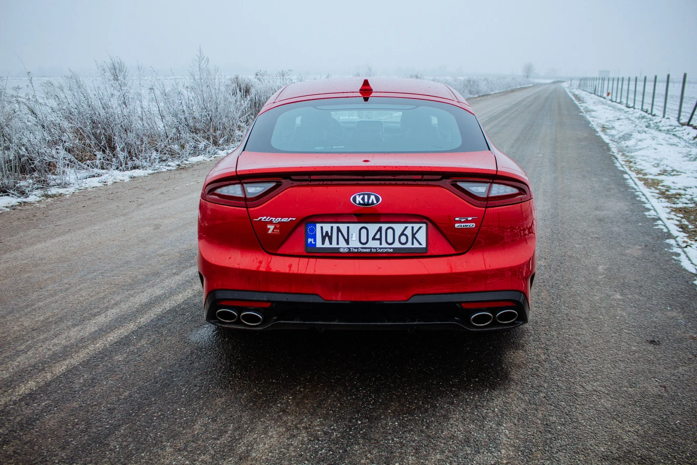 Kia Stinger GT na zdjęciach