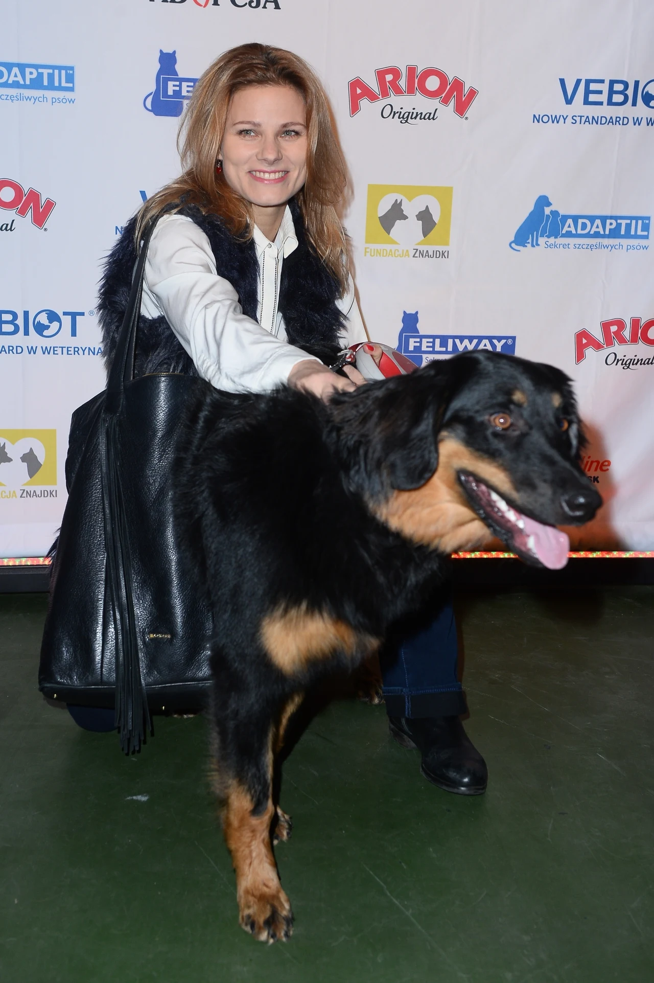 Anna Głogowska z pupilem  Anna Głogowska z pupilem