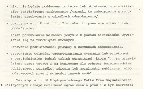 Poufne opracowanie "Przesłanki wprowadzenia stanu wojennego w PRL"