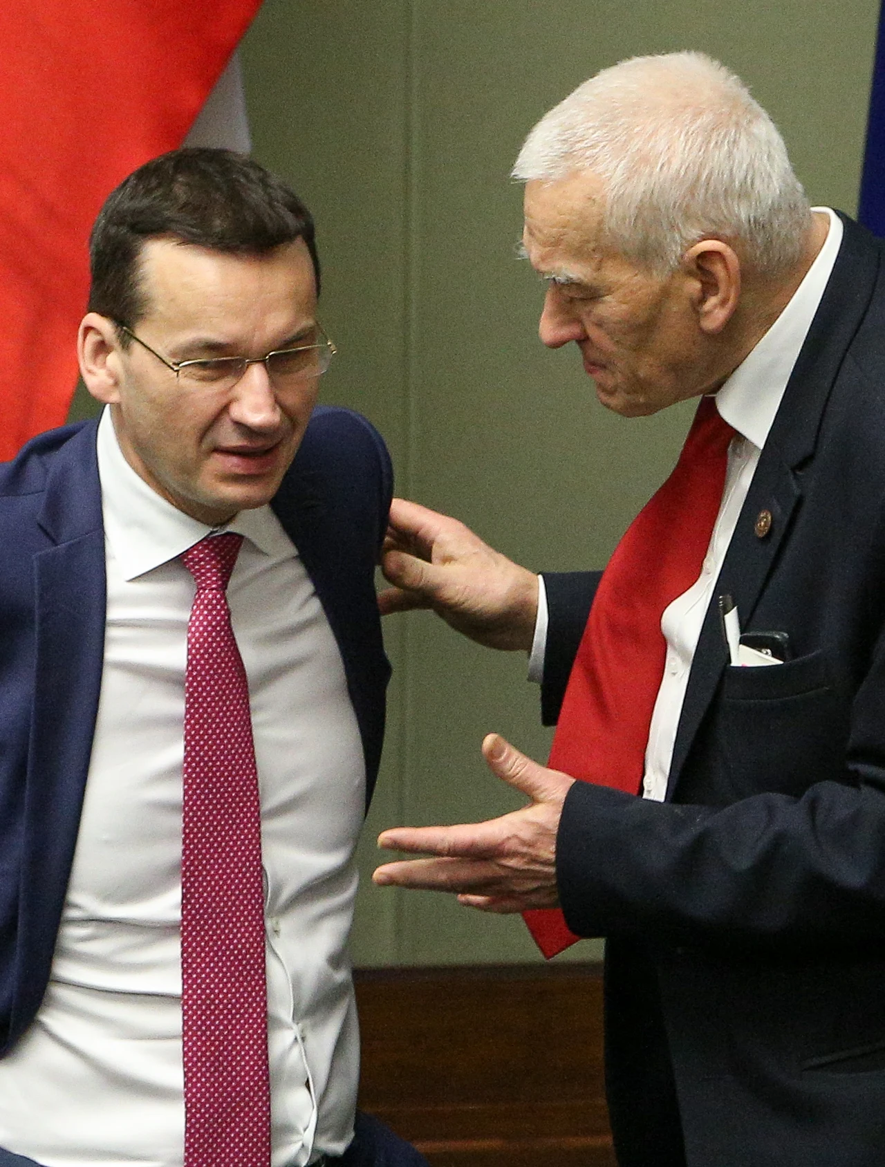 Mateusz Morawiecki i Kornel Morawiecki Mateusz Morawiecki i Kornel Morawiecki