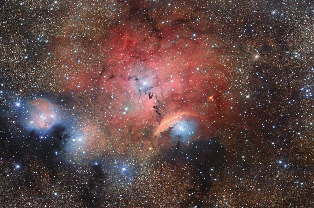 Sharpless 29 - gwiezdny żłobek - uchwycony przez OmegaCAM