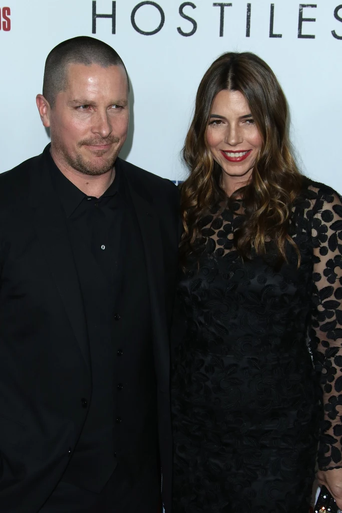 Christian Bale z żoną