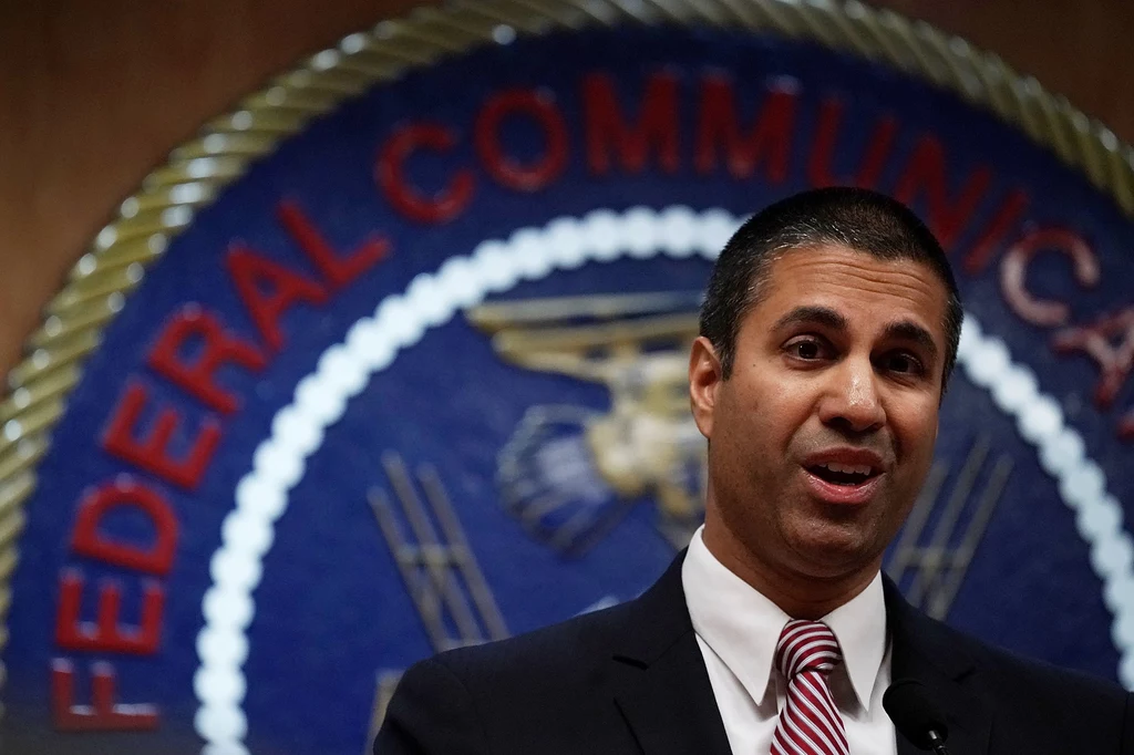 Republikański przewodniczący FCC, Ajit Pai - obecnie wróg publiczny numer jeden internautów w USA