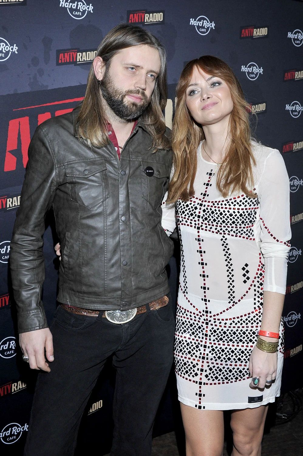 Anna Rusowicz z ukochanym Anna Rusowicz z ukochanym