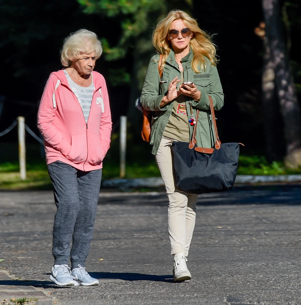 Grażyna Torbicka zajęła się mamą
