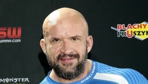 Tomasz "Strachu" Oświeciński (na zdjęciu) zmierzy się z Popkiem Monsterem