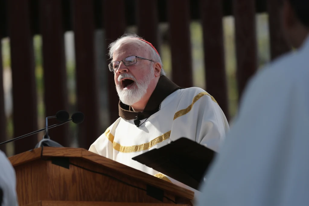 Arcybiskup Bostonu kardynał Sean Patrick O'Malley 