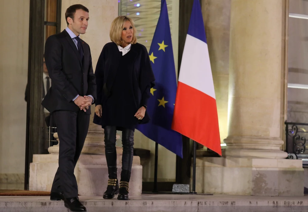 Brigitte i Emmanuel Macron