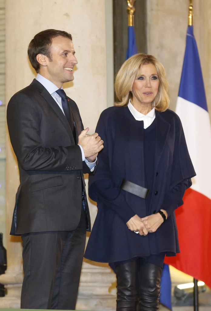 Brigitte i Emmanuel Macron