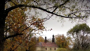 Cerkiew w Króliku Wołoskim, dawnej wsi łemkowskiej, wysiedlonej w czasie akcji "Wisła"