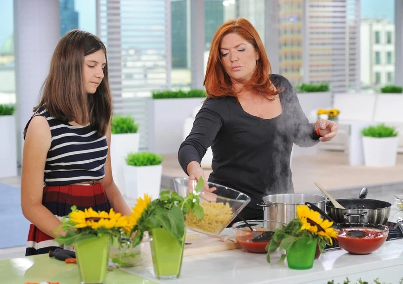 Katarzyna Dowbor z córką