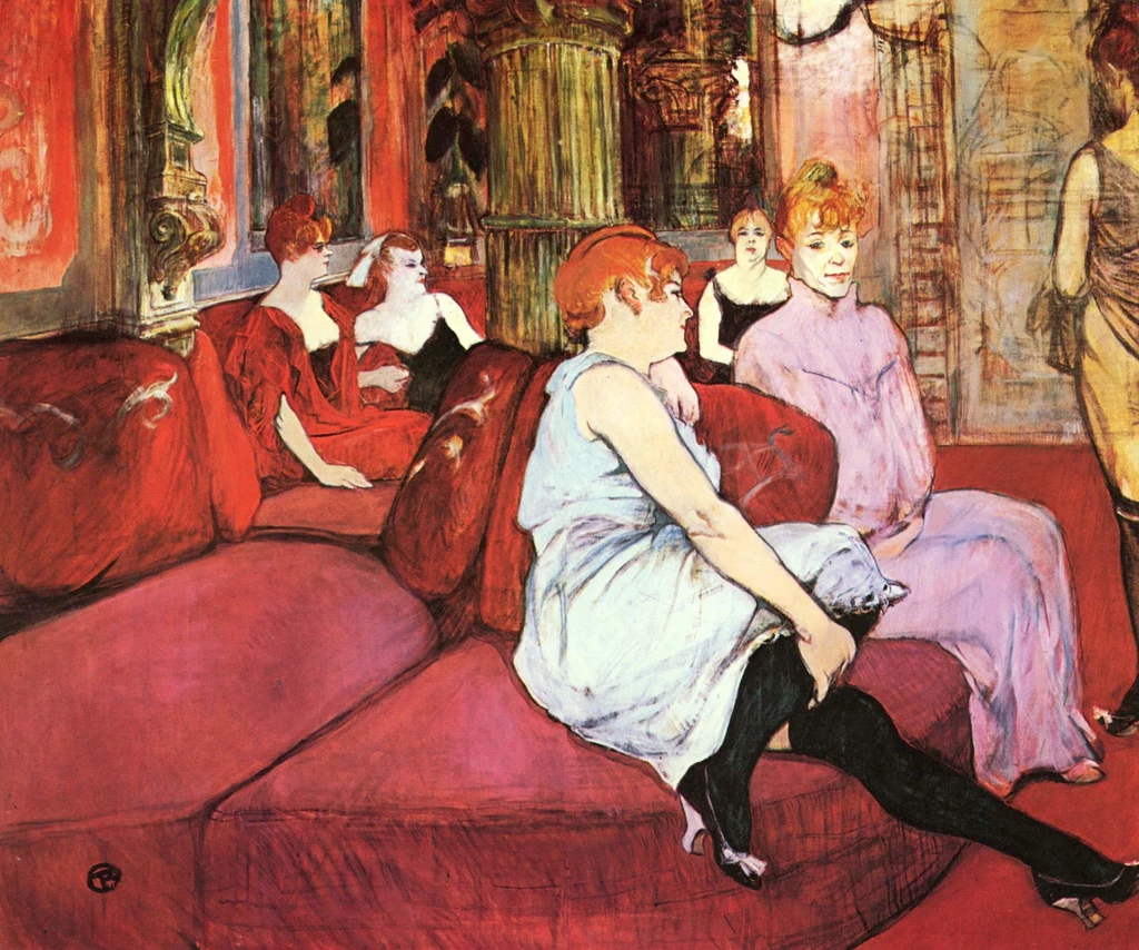 Henri de Toulouse-Lautrec, Paryskie prostytutki (źródło: domena publiczna)