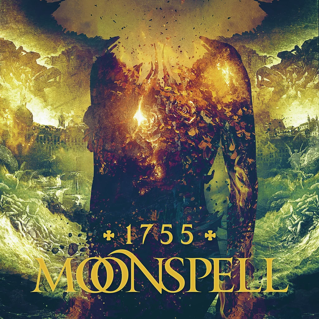 "1755" grupy Moonspell obraca się wokół tematu ogromnego trzęsienia ziemi, które nawiedziło Lizbonę w 1775 roku