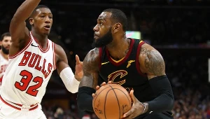 LeBron James zdobył 34 punkty w meczu z Chicago Bulls