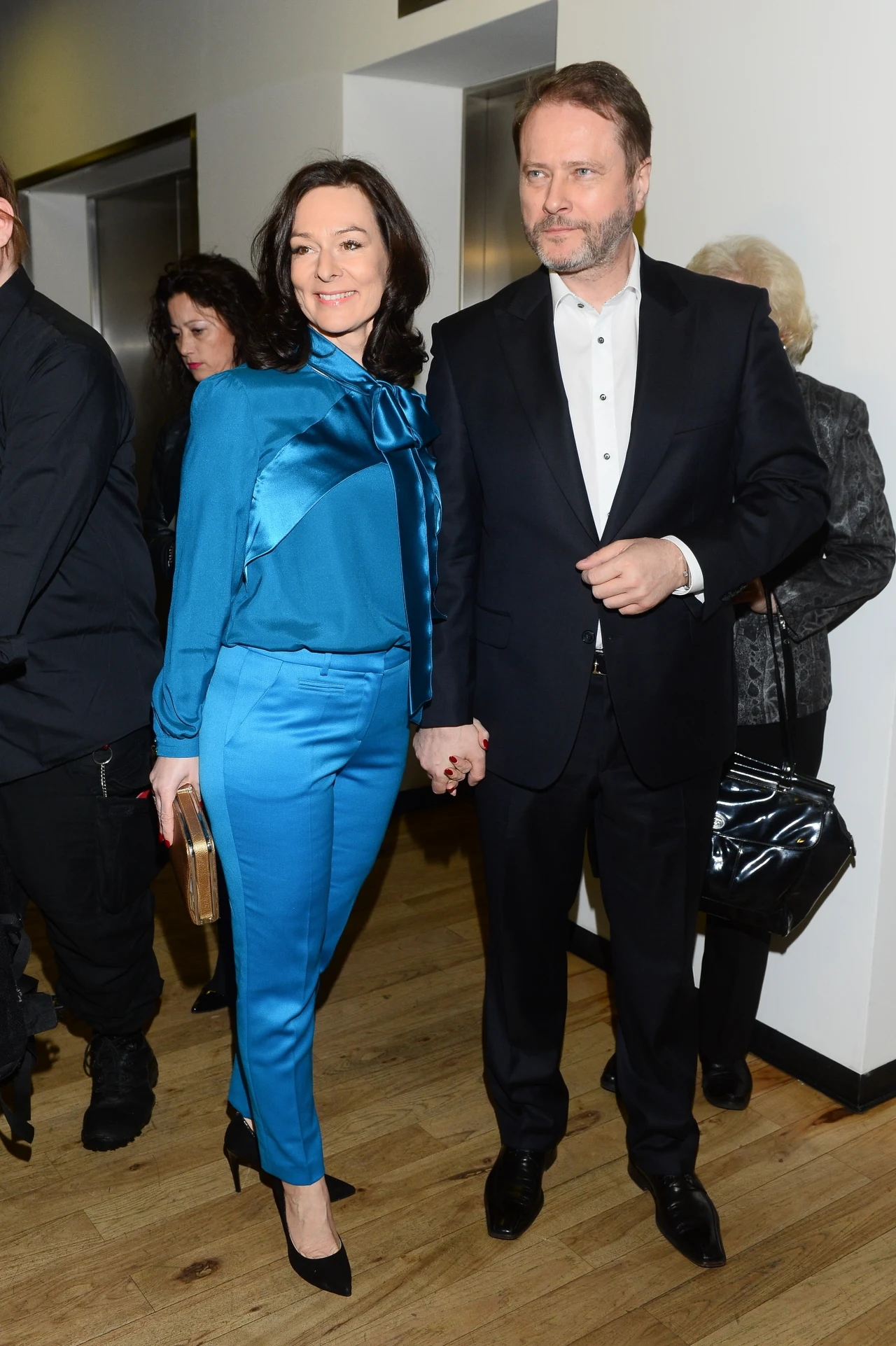 Artur Żmijewski z żoną Artur Żmijewski z żoną