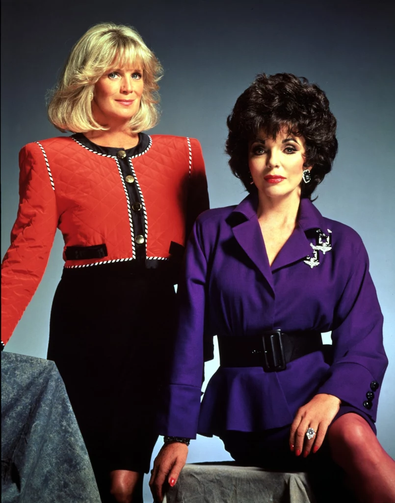 Linda Evans i Joan Collins