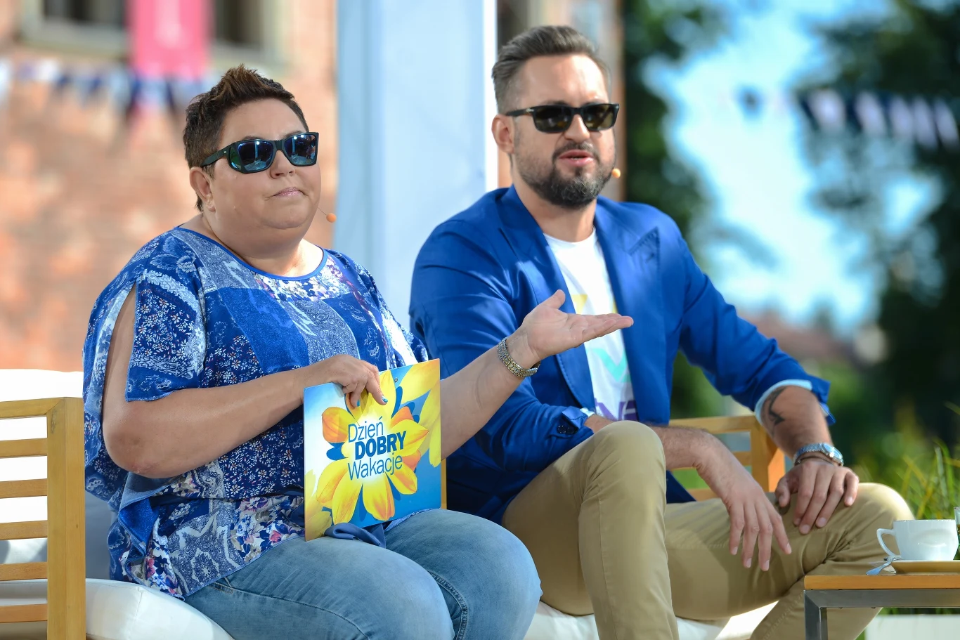 Dorota Wellman i Marcin Prokop Dorota Wellman i Marcin Prokop