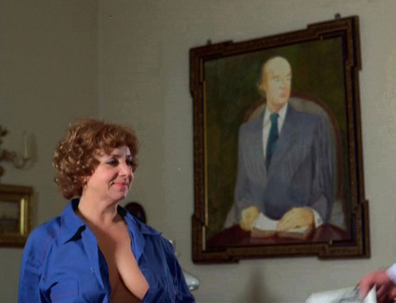 Zofia Czerwińska w filmie Stanisława Barei "Miś" (1980)