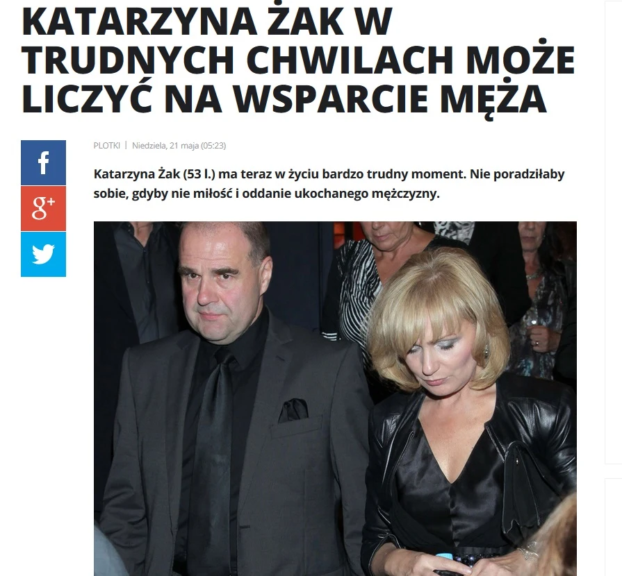 News o Katarzynie Żak