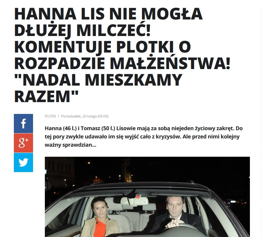 News o Lisach News o Lisach