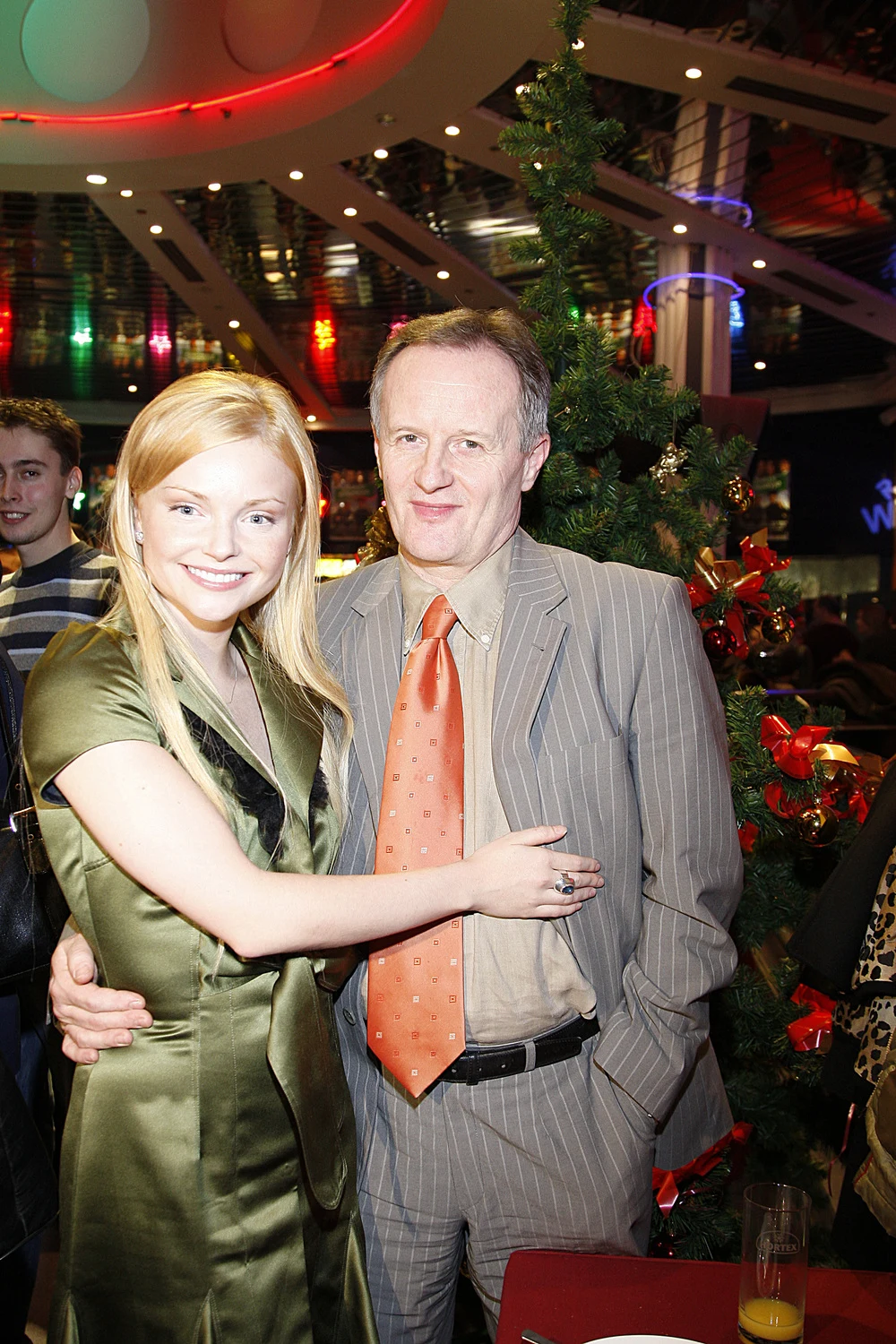 Iza Miko z tatą, 2008 rok Iza Miko z tatą, 2008 rok