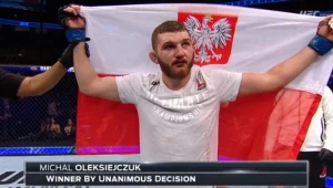 Michał Oleksiejczuk świetnie zadebiutował na gali UFC