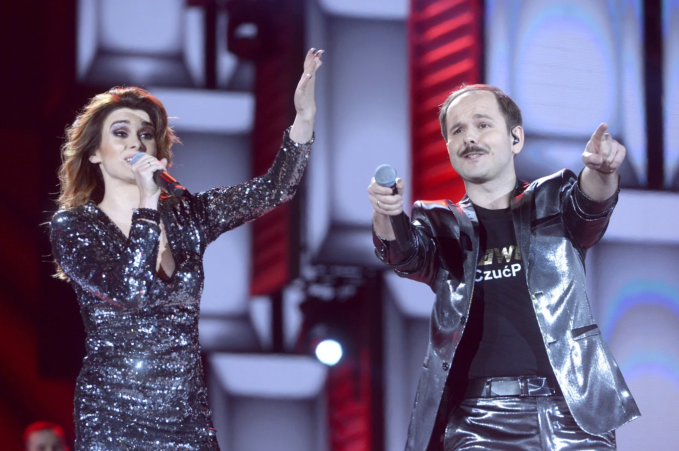 Sławomir z żoną Kajrą. Sławomir z żoną Kajrą.