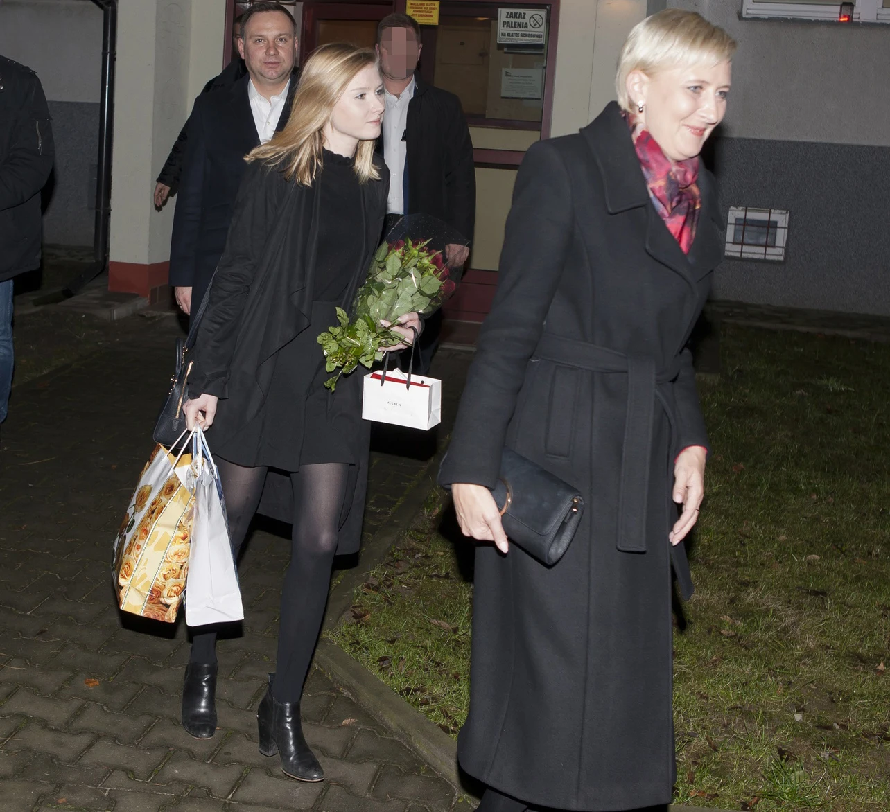 Kinga Duda z rodzicami: Andrzejem i Agatą Kinga Duda z rodzicami: Andrzejem i Agatą