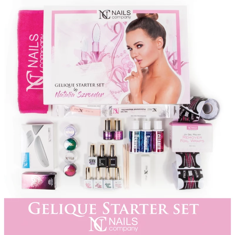 Nails Company: Zestaw startowy hybrydowy Gelique Starter Set  by Natalia Szroeder