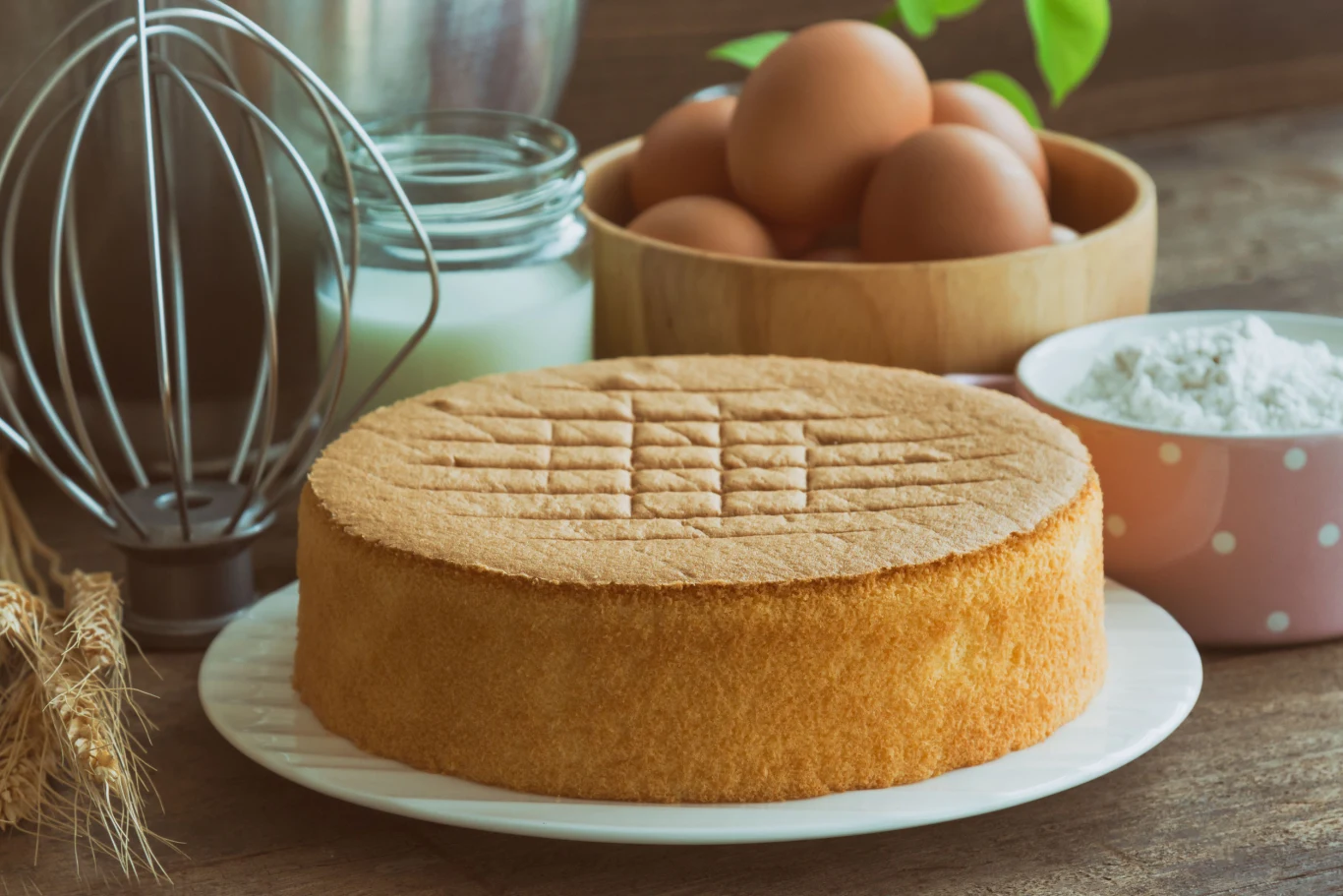 Idealny biszkopt na każdą okazję. Nigdy nie opada, jest wysoki i puszysty jak chmurka Idealny biszkopt na każdą okazję. Nigdy nie opada, jest wysoki i puszysty jak chmurka