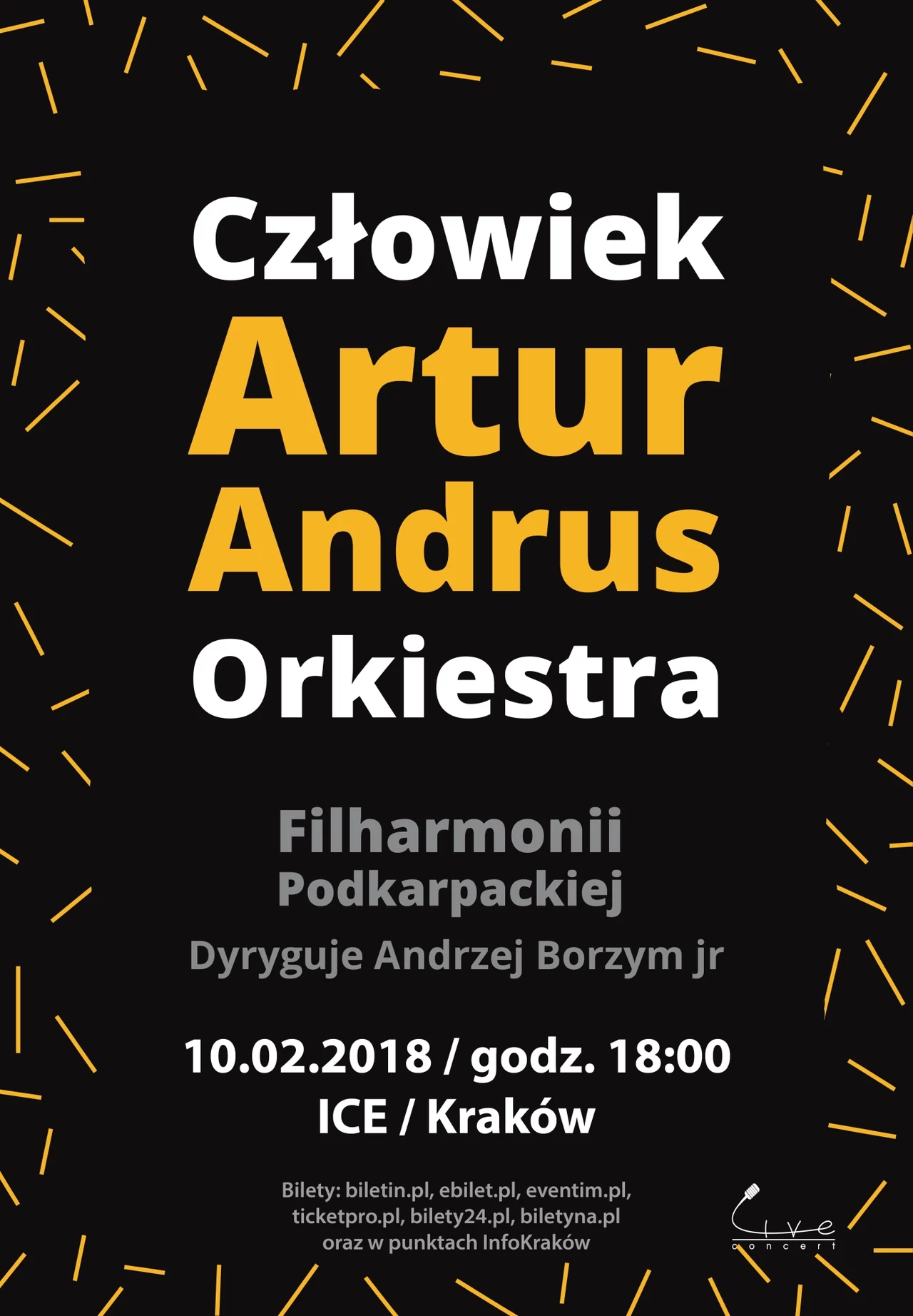 Zapraszamy na koncert 10 lutego 2018