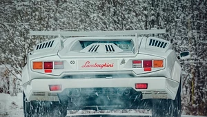 Lamborghini countach: Śnieżnobiała ikona motoryzacji