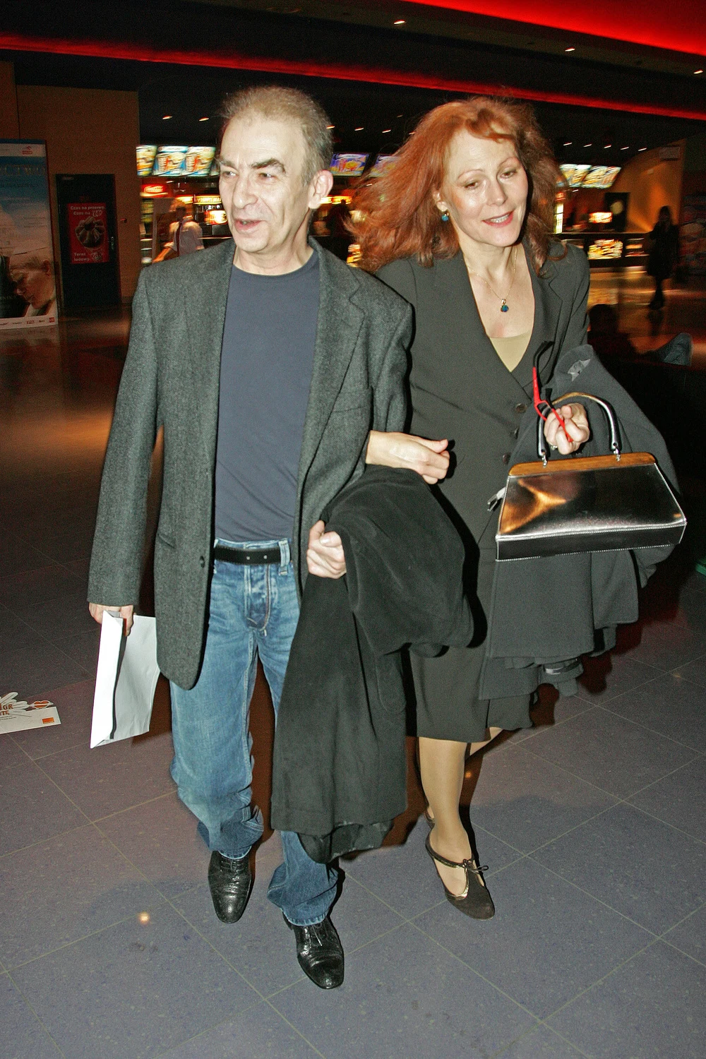 Seweryn Krajewski z żoną